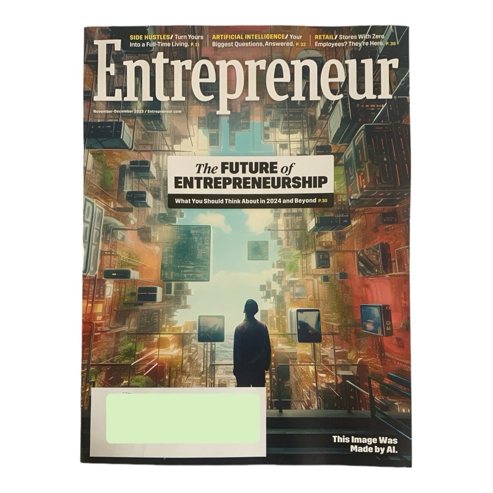 Entrepreneur Magazine November December 2023 The Future of Entrepreneurship